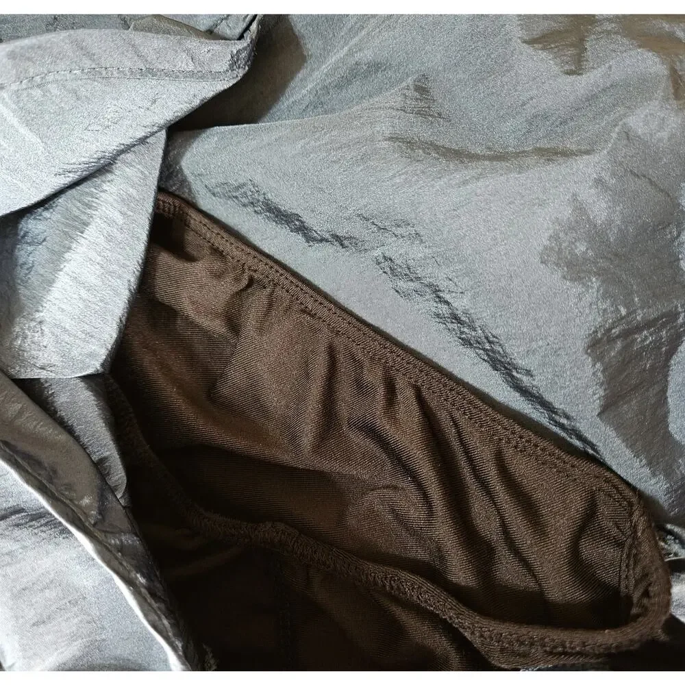 FREE PEOPLE Movement Women's L Way Home Shorts Wide Elastic Waist Logo Brief - Picture 7 of 9